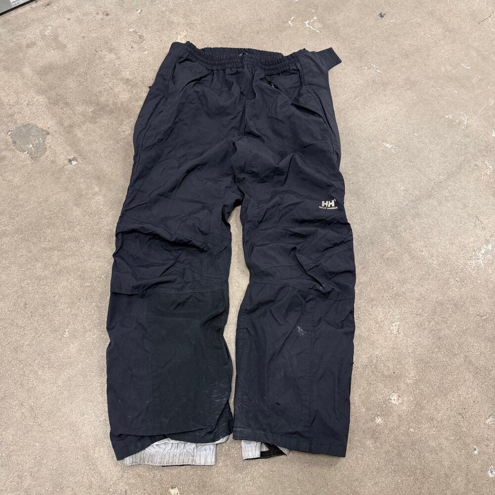 Helly Hansen Helly Tech Ski Snow Pants Mens Large Black Waterproof Outdoor